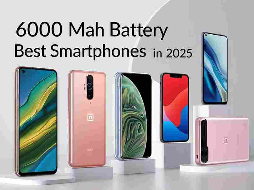 6000 mAh Battery Smartphones in 2025