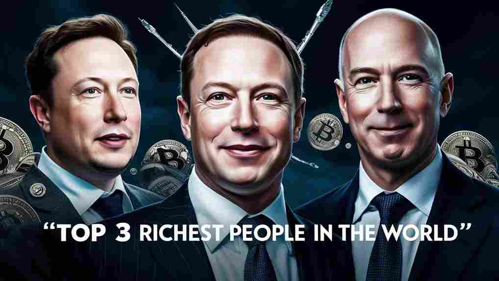 Top 3 Richest People in the World