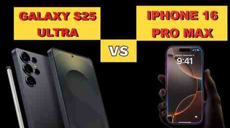 iPhone 16 Pro Max vs Samsung S25 Ultra