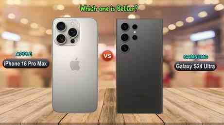 iPhone 16 Pro Max vs Samsung S24 Ultra