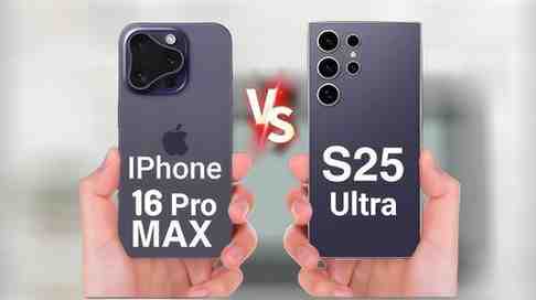 iPhone 16 Pro Max vs Samsung S25 Ultra